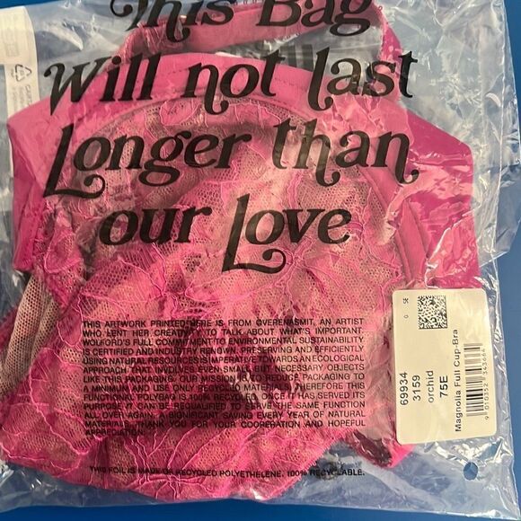 NWT Wolford Magnolia Full Cap Bra 34E 34 DD - Picture 13 of 13